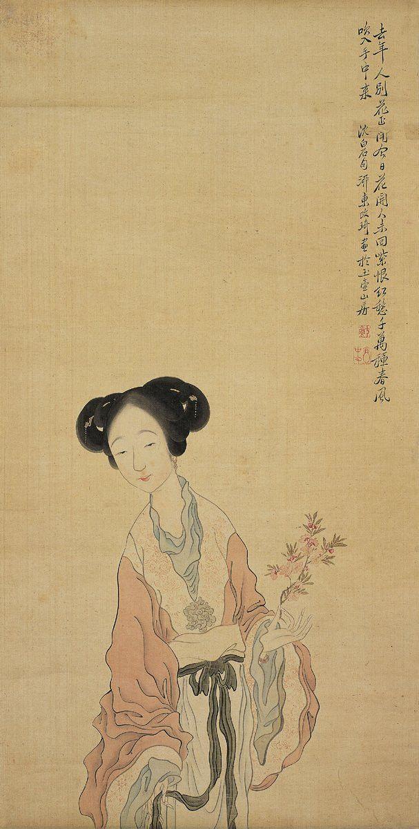 清代画家改琦人物仕女画作品欣赏