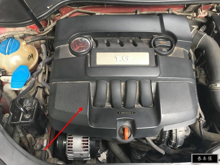 老速腾维修之更换发电机作业