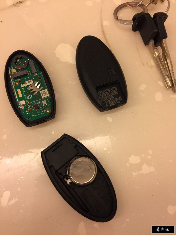 天籁自己动手更换钥匙电池方法 - 好网角收藏夹