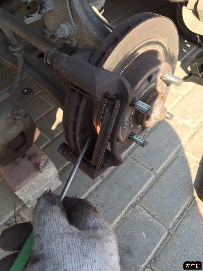 乐风更换刹车片详细教程