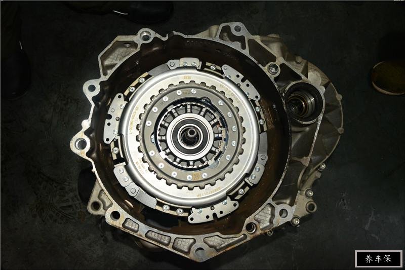 奥迪a318t双离合变速箱维修经验分享