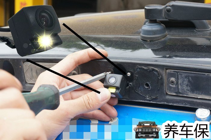 传祺ga5安装倒车摄像头与更换的整个过程