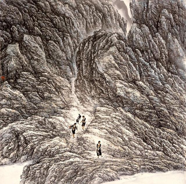 天天漫画网画家姜坤湘黔山寨女吊脚楼