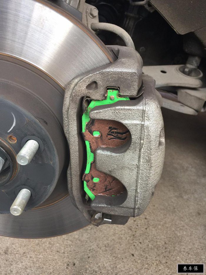 森林人自己diy动手更换ebc绿皮刹车片
