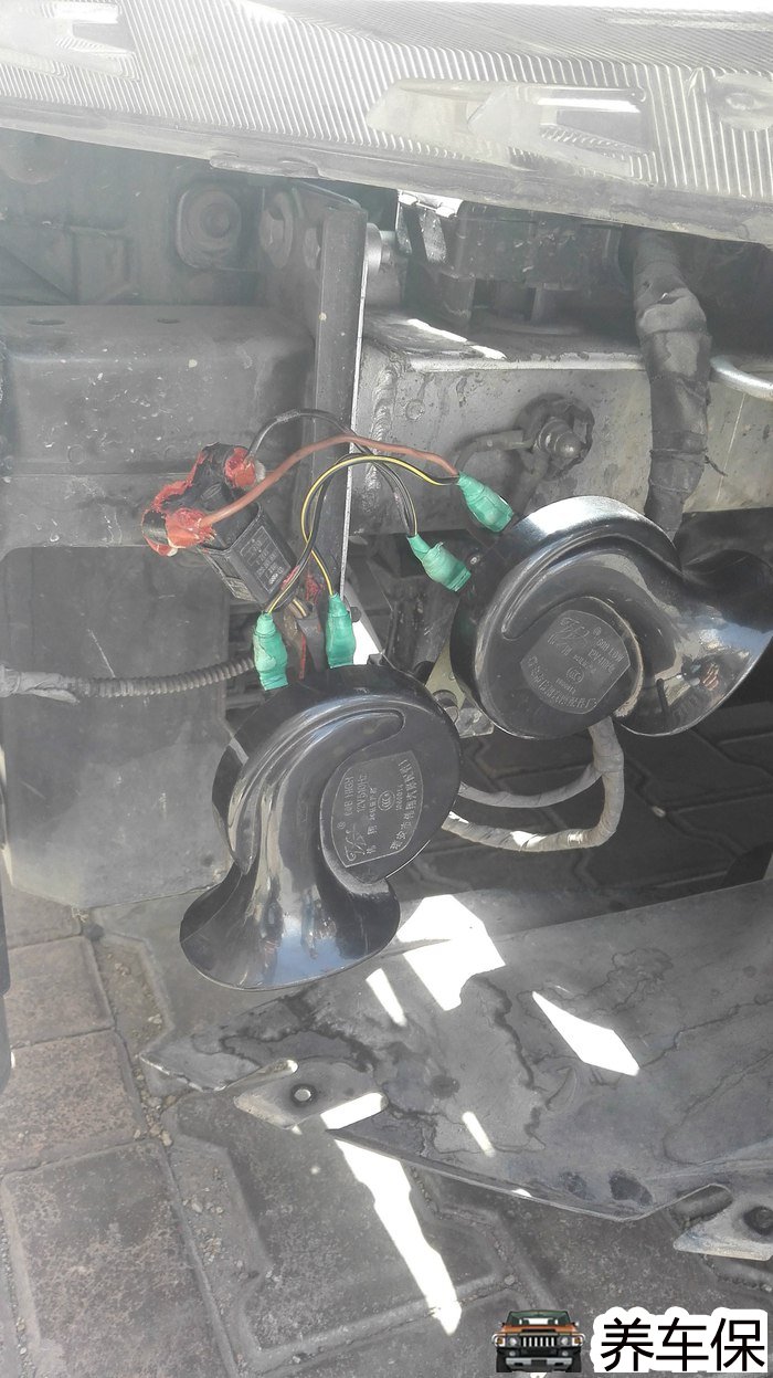 捷达安装蜗牛喇叭图文教程