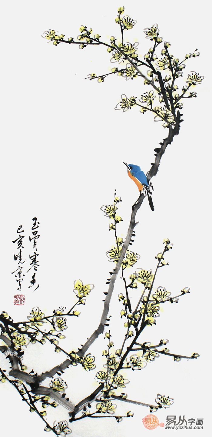 写意花鸟画欣赏郑晓京老师最新作品风格独特