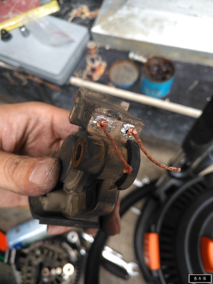 君威发电机维修经验