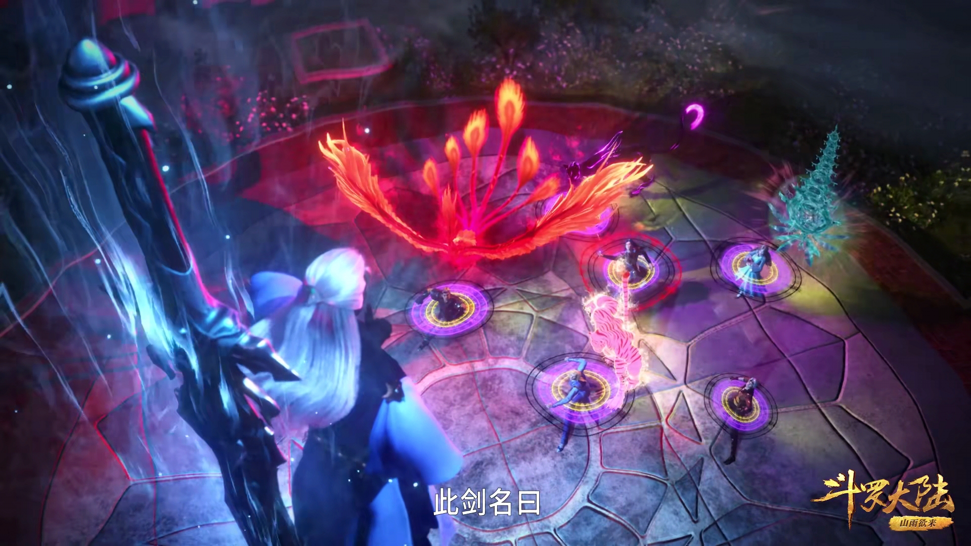 剑斗罗用上武魂真身,外加威压,就可以完全压制史莱克七怪.