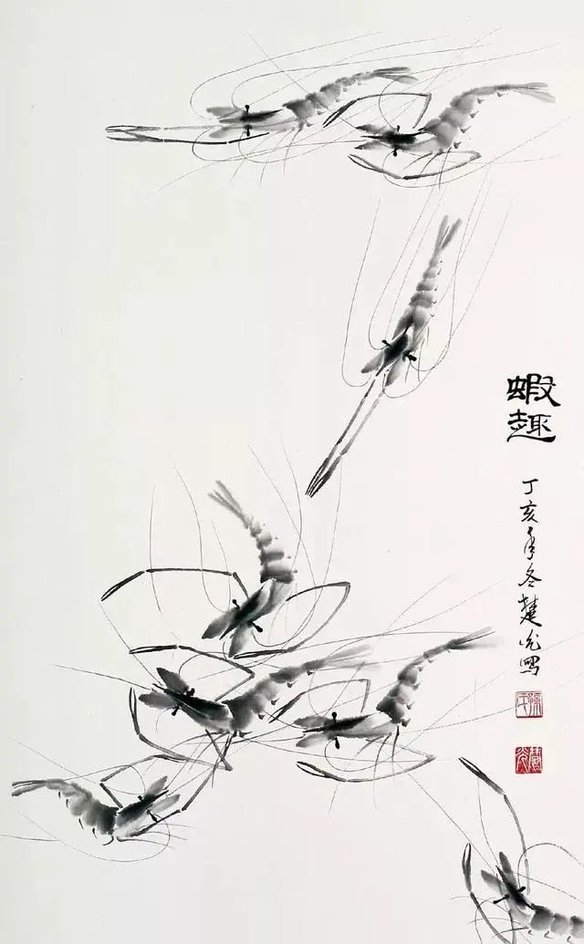 国画教程写意画虾步骤讲解