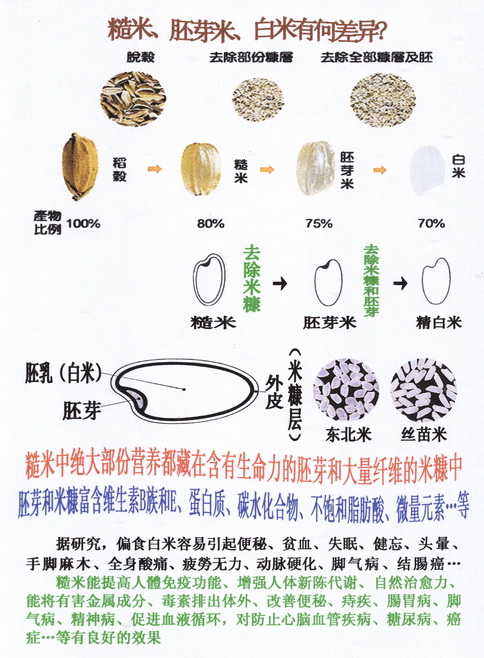 请改变吃白米的习惯糙米应该重返餐桌