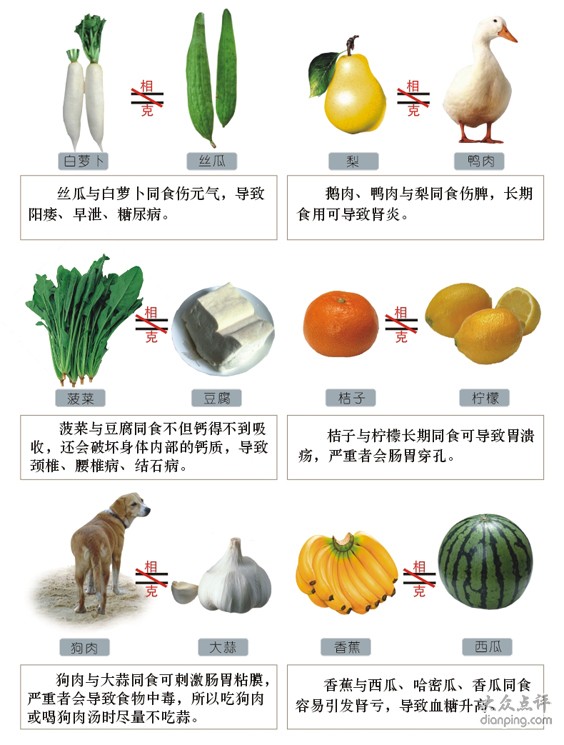 食物相克大全