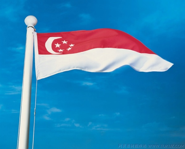 新加坡国旗手机壁纸图片