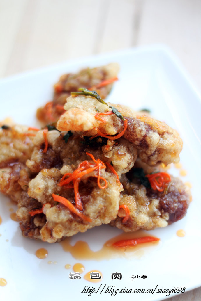 详解到东北饭店必点的传统做法女士菜锅包肉