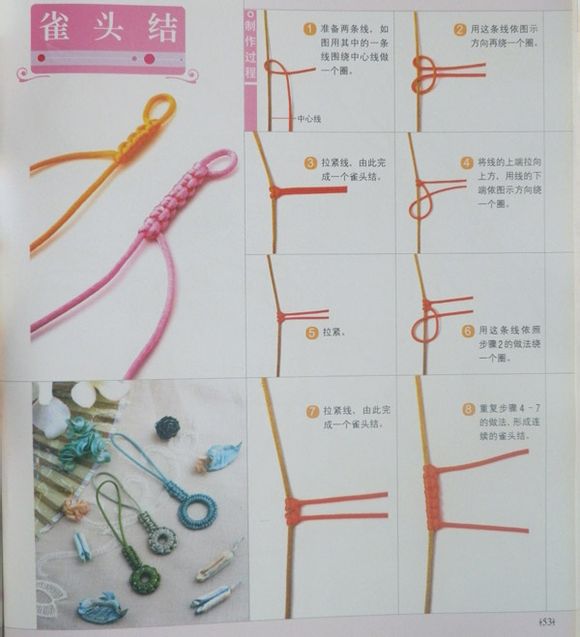 串手珠串的方法图片