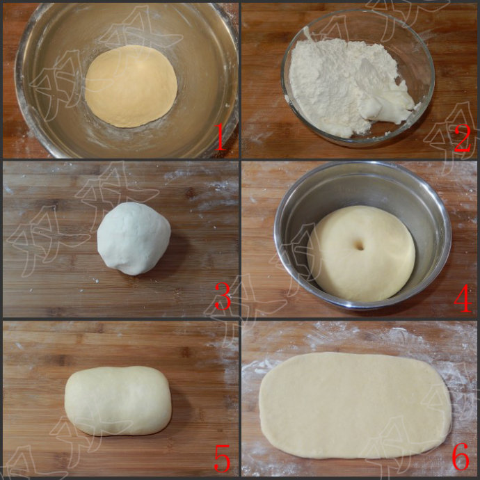 油酥面:面粉200克,猪油100克水油皮:面粉270克,温水110克,玉米油20克