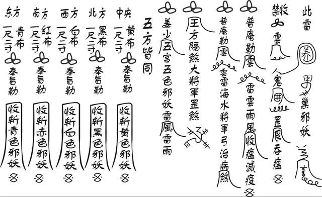 鲁班书四十八法咒全文图片