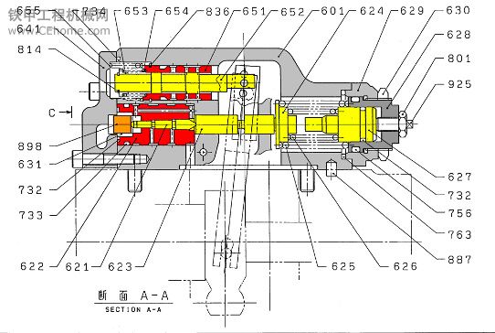 k3vl80液压泵原理图片