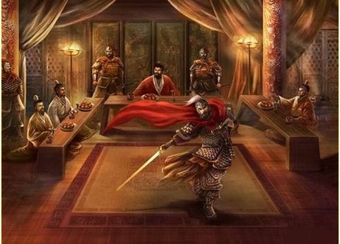 鸿门宴(资料图)一,二桃杀三士.