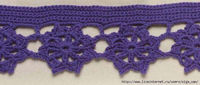 钩针编织----28款非常漂亮的花边