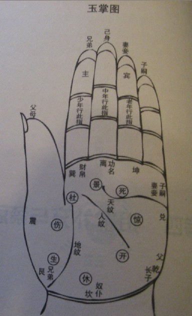 公开相掌大秘诀玉掌图