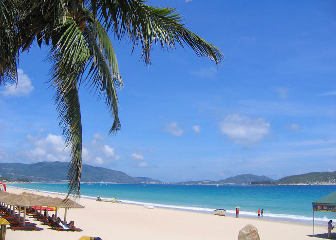 海南最美海滩图片