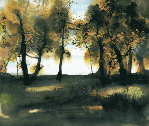 艺术家冯骥才写意水墨画欣赏