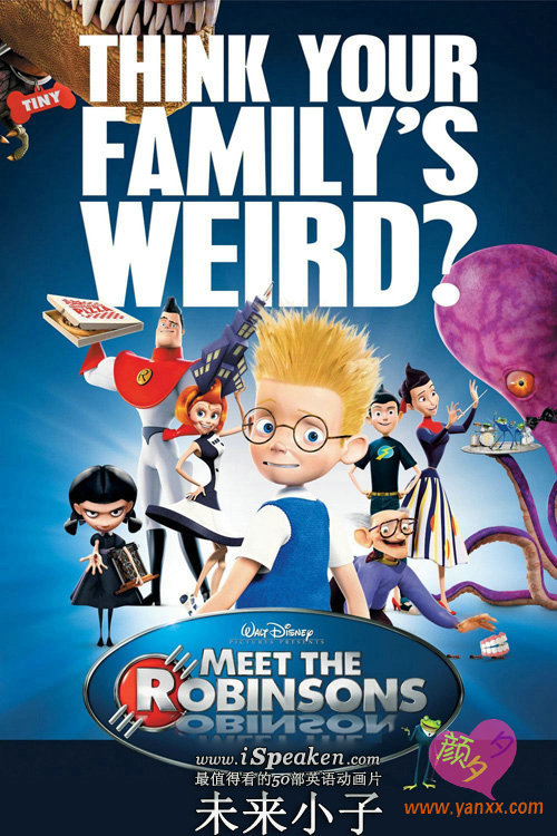 【精品】最适合学英语的50部动画电影,高清mkv版本 中英双语字幕