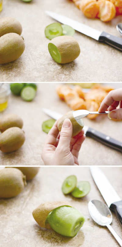 一把勺巧吃猕猴桃(巧切水果)