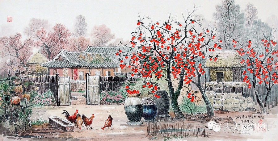 精美诗意山水风景画欣赏(上)