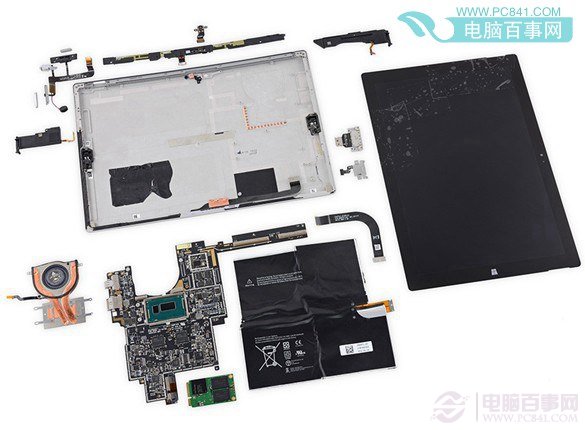 精湛做工极难拆解surfacepro3拆机图解评测