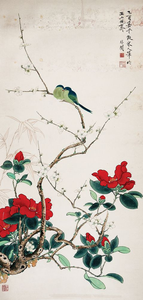 于非闇国画作品一