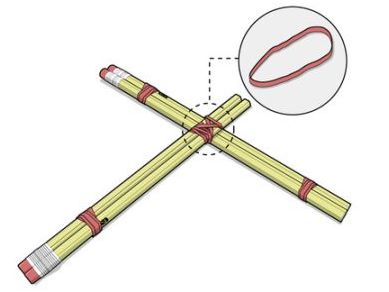 [ 玩具 ] 簡易十字nu的製作方法