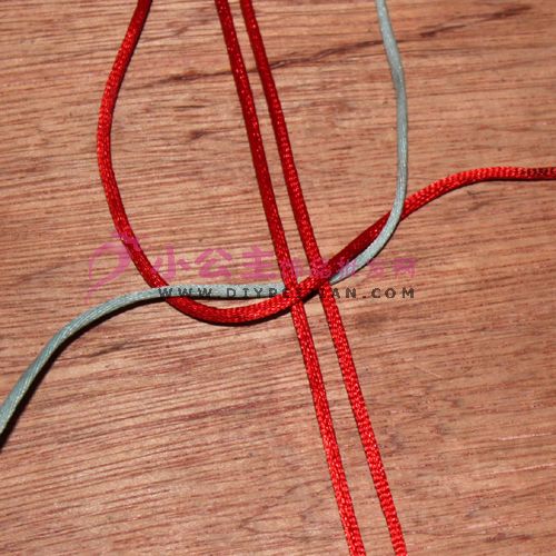 [ 编织 ] 双向平结手链的编法