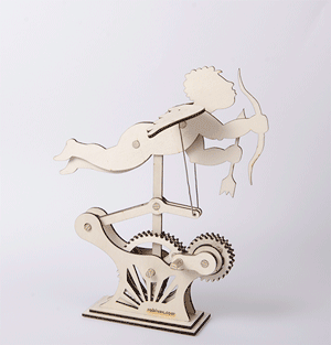 [ 教程 ] 会动的丘比特(激光切割)