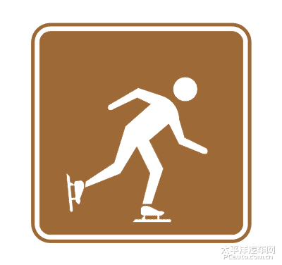 花样滑冰运动标志图片