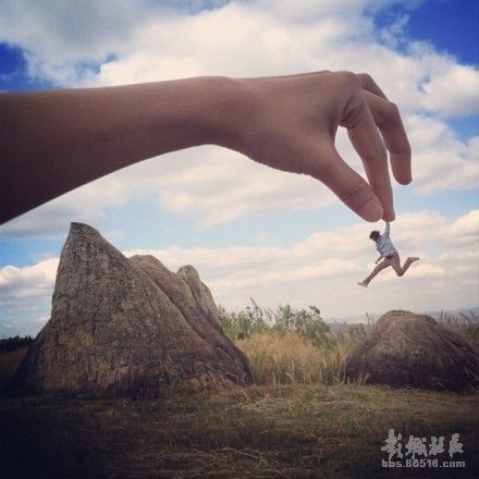 这样的创意照,旅行中可以有!