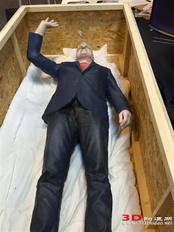 3d打印人像吉尼斯纪录诞生:2.05高米真人塑像!