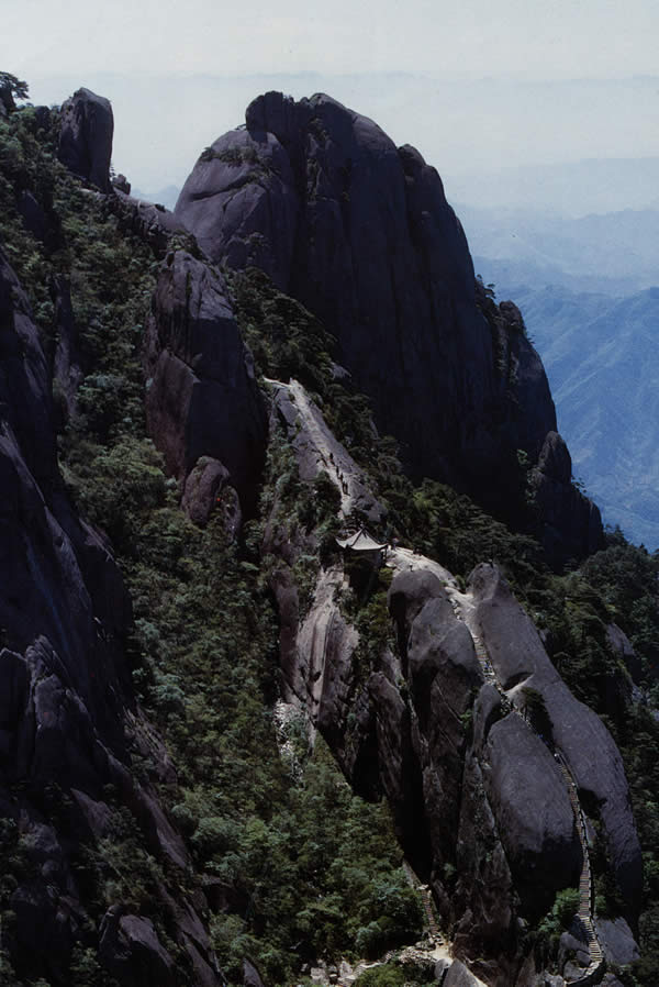 海望隔海望莲花莲花峰观云海莲花峰容成朝轩辕松鼠跳天都金龟探海一线