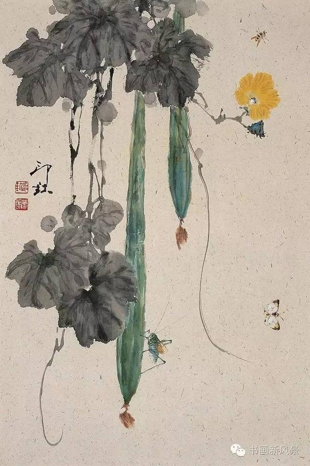 大家萧朗花鸟38幅