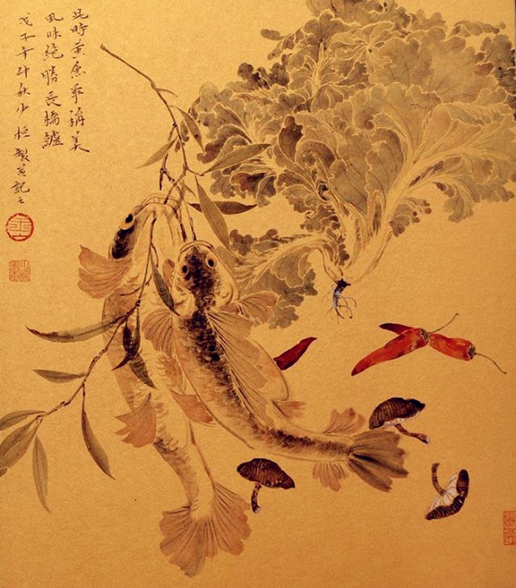 王少恒 没骨花鸟作品欣赏