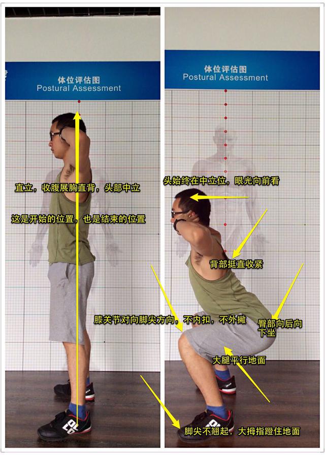 深蹲起正确做法图解一次了解深蹲所有要点