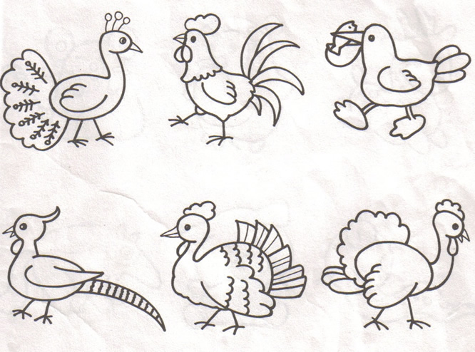 幼儿简笔画素材