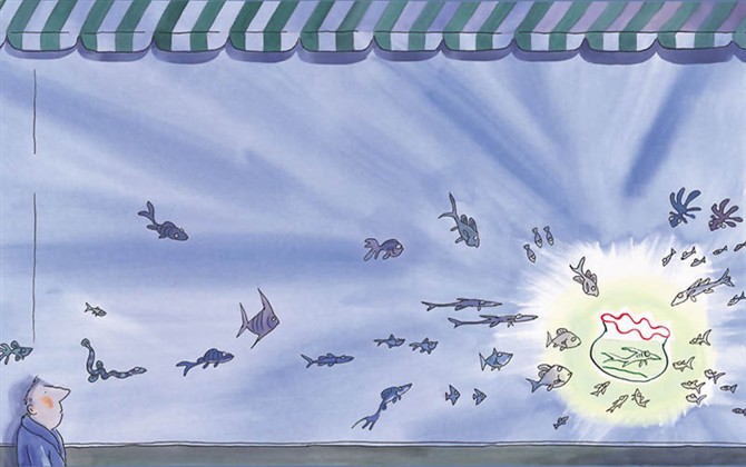 几米绘本微笑的鱼