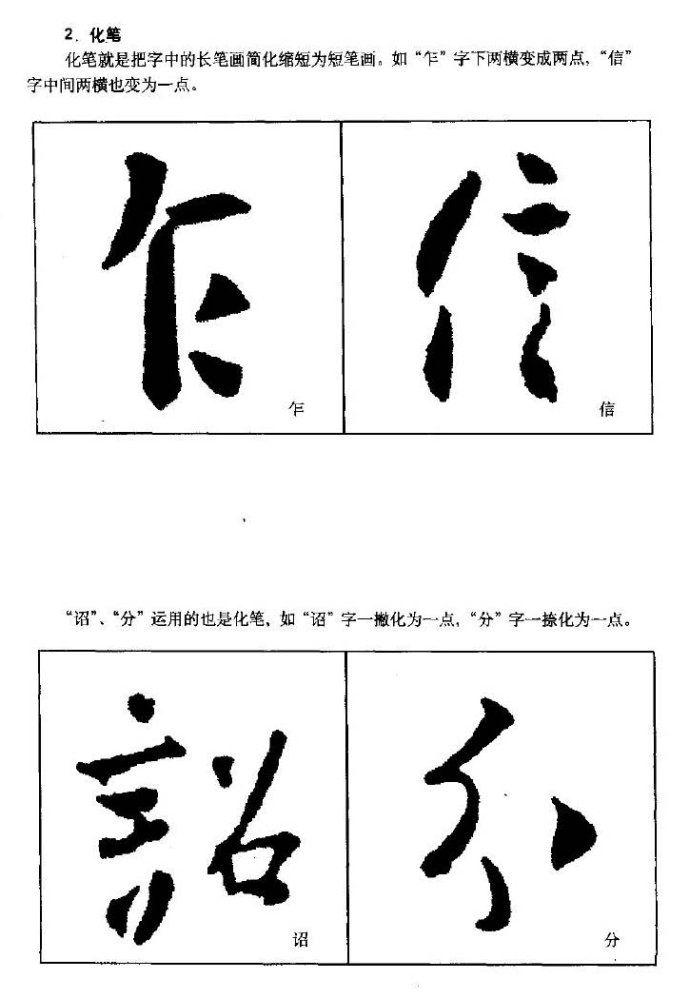 王羲之行书技法教程