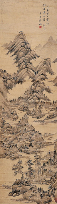 清初六大家02王时敏作品欣赏二
