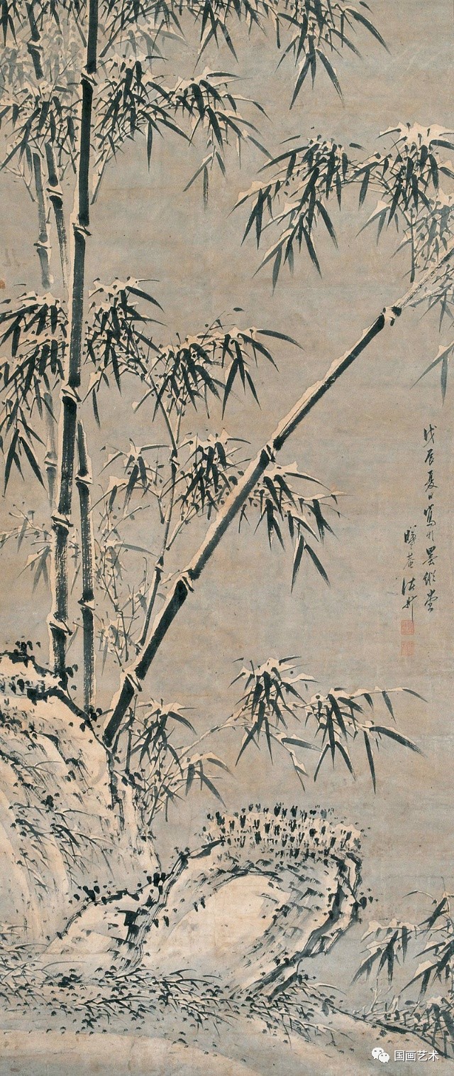 清代名家诸升画竹作品欣赏