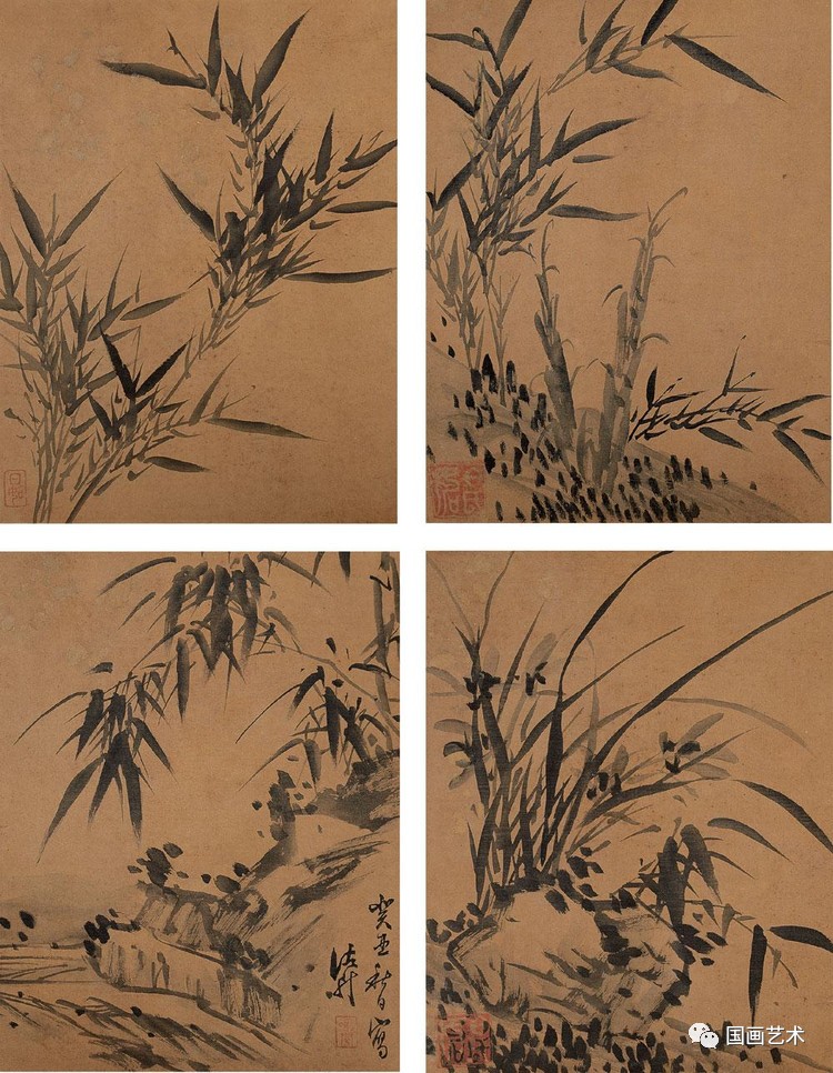 清代名家诸升画竹作品欣赏