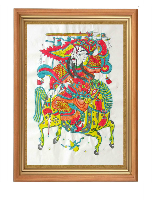 中国年画凤翔木板年画