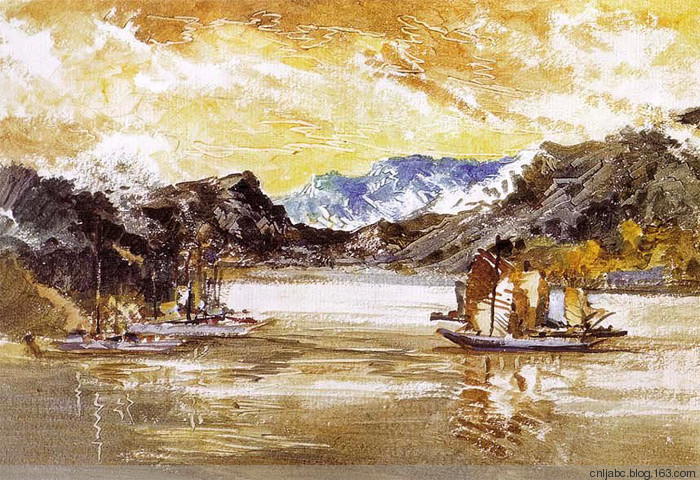 李剑晨的水彩画