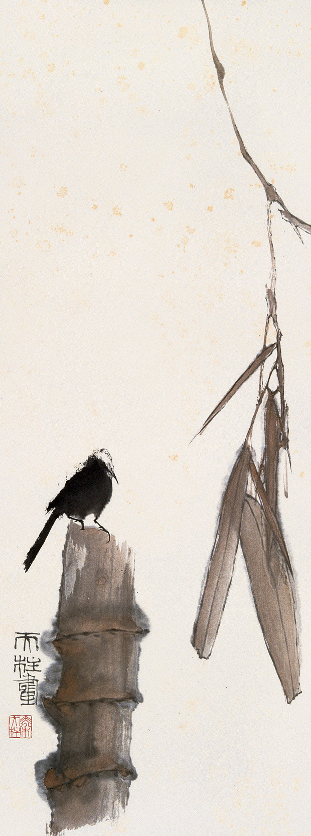 秦天柱花鸟作品欣赏